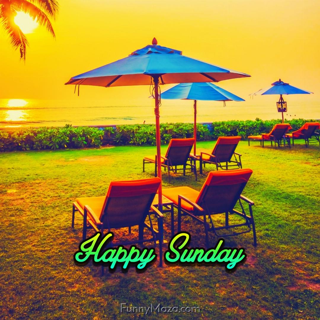 Happy Sunday Beach 2024 Images