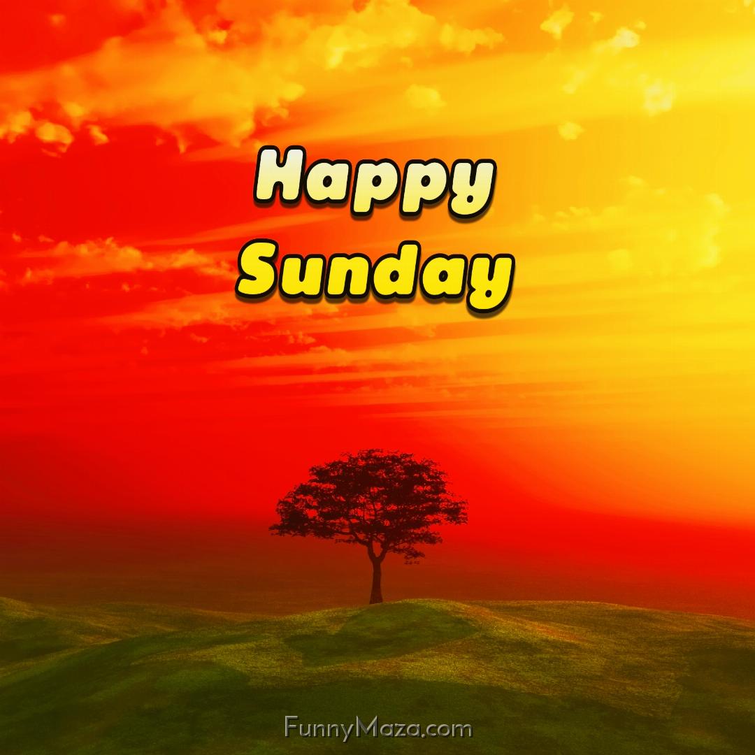 Happy Sunday Nature Wallpaper