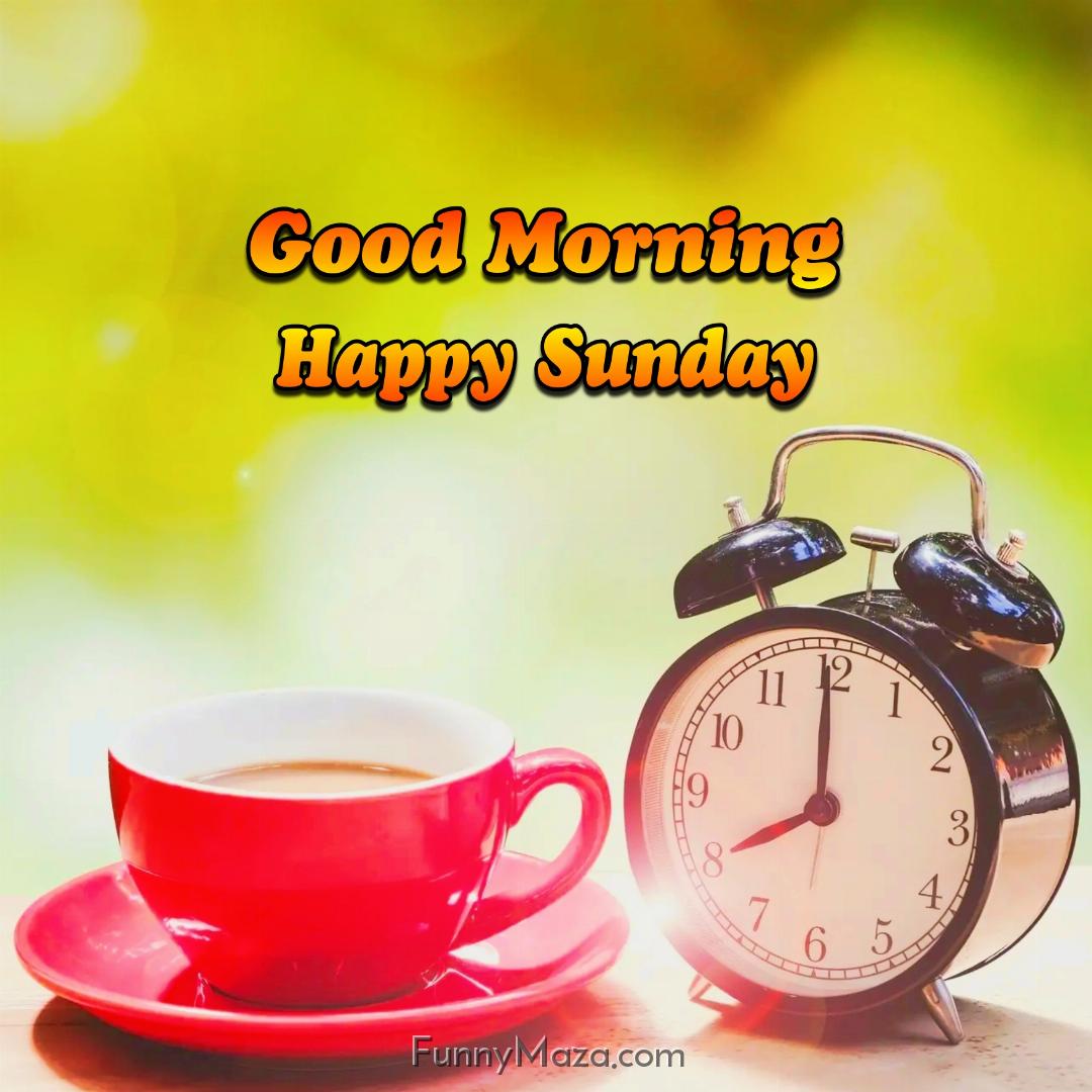 Good Morning Happy Sunday Coffee 2024 Images