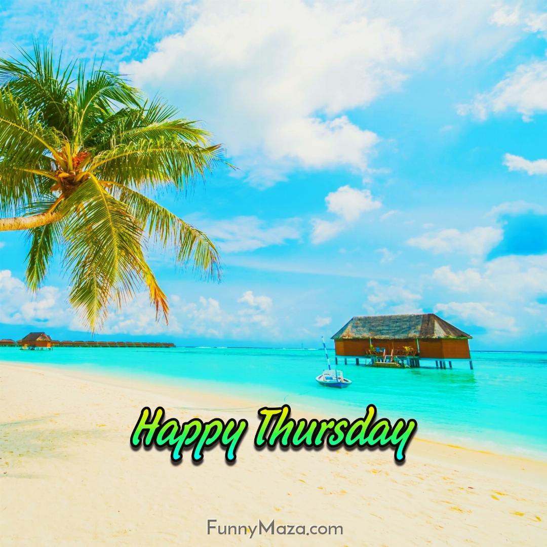 Happy Thursday Beach Wallpaper