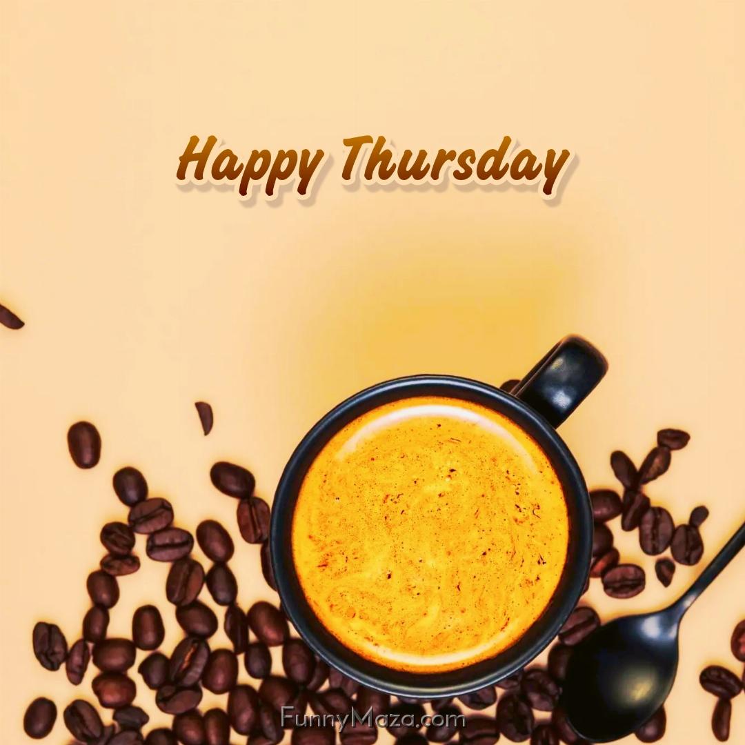 Happy Thursday Coffee Wallpaper