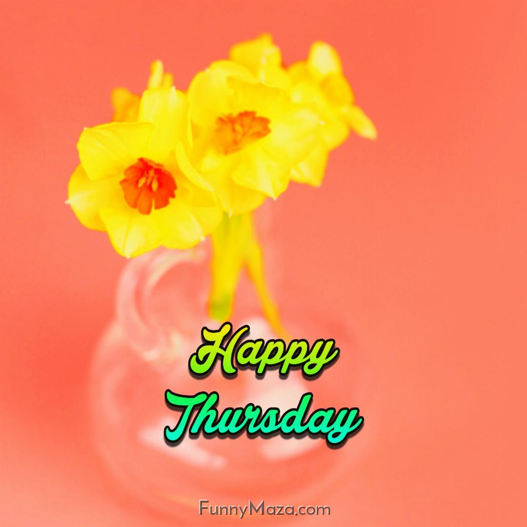 Happy Thursday Flowers 2024 Images