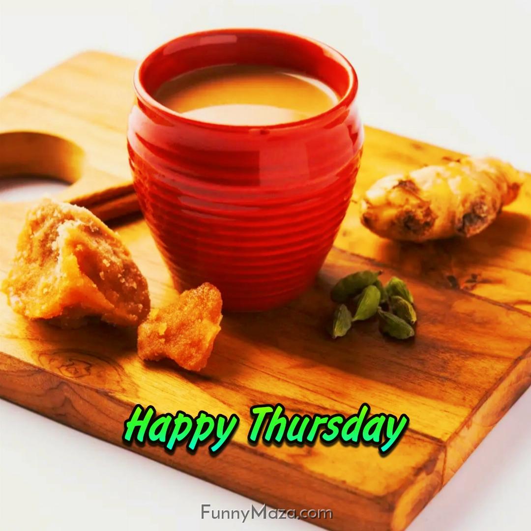 Happy Thursday Tea Wallpaper