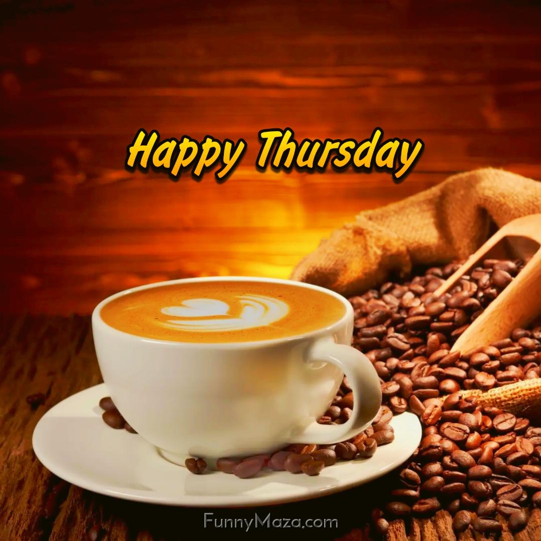 New Happy Thursday Coffee Images 2024 HD Download