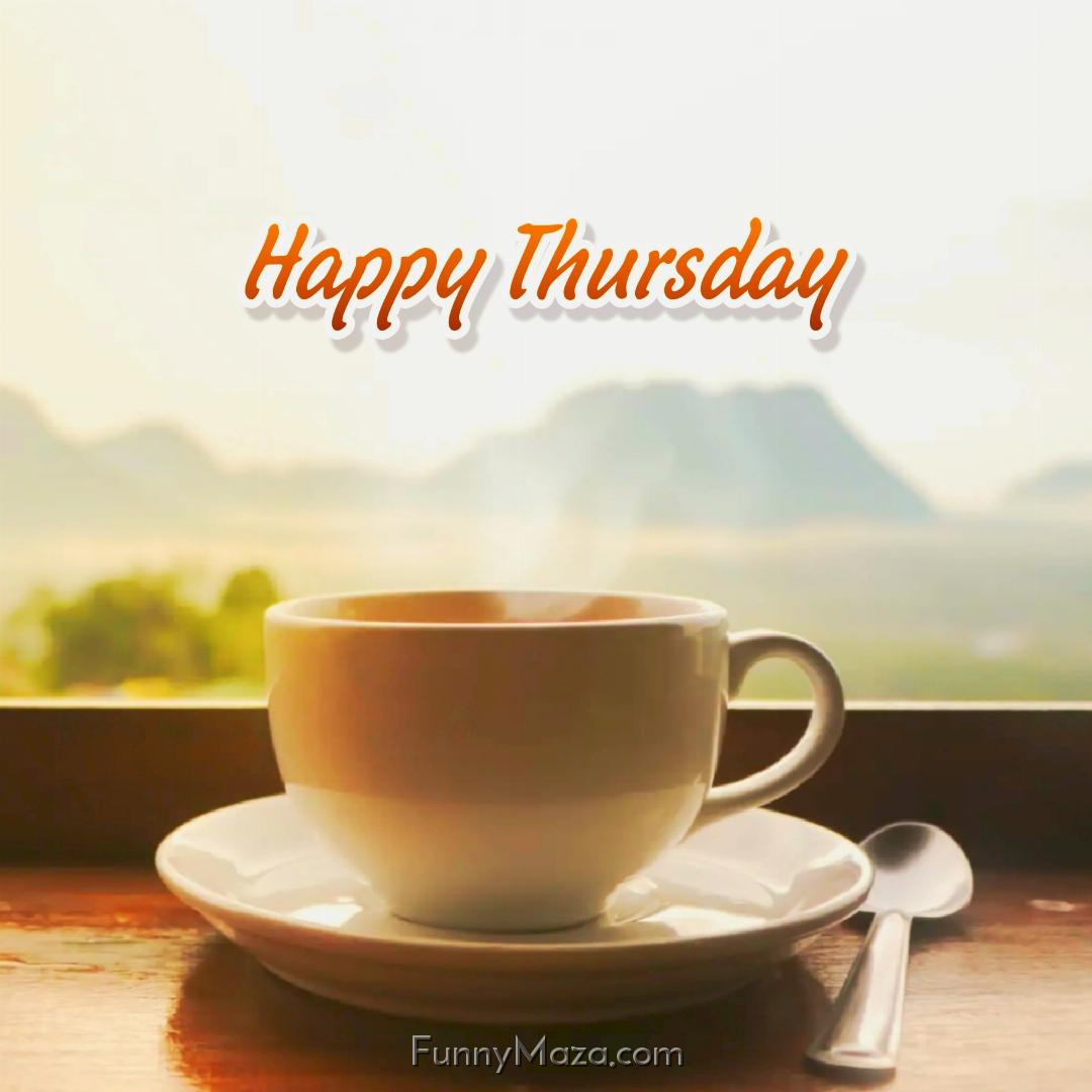 New Happy Thursday Tea Images 2024 HD Download