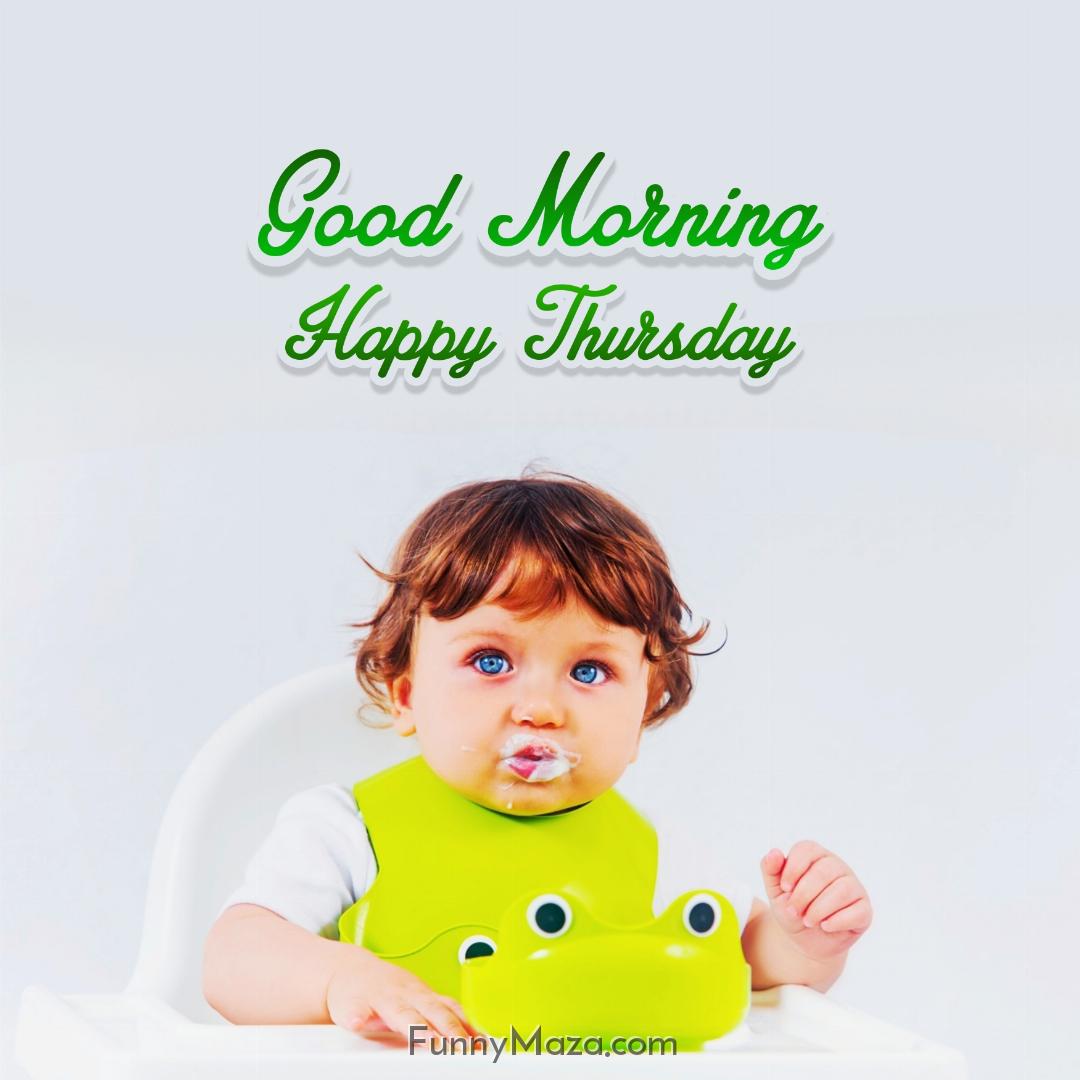 Good Morning Happy Thursday Baby Wallpaper