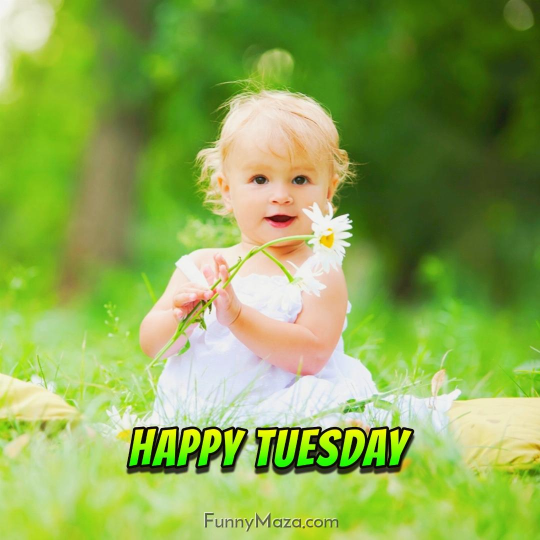 Happy Tuesday Baby Wallpaper