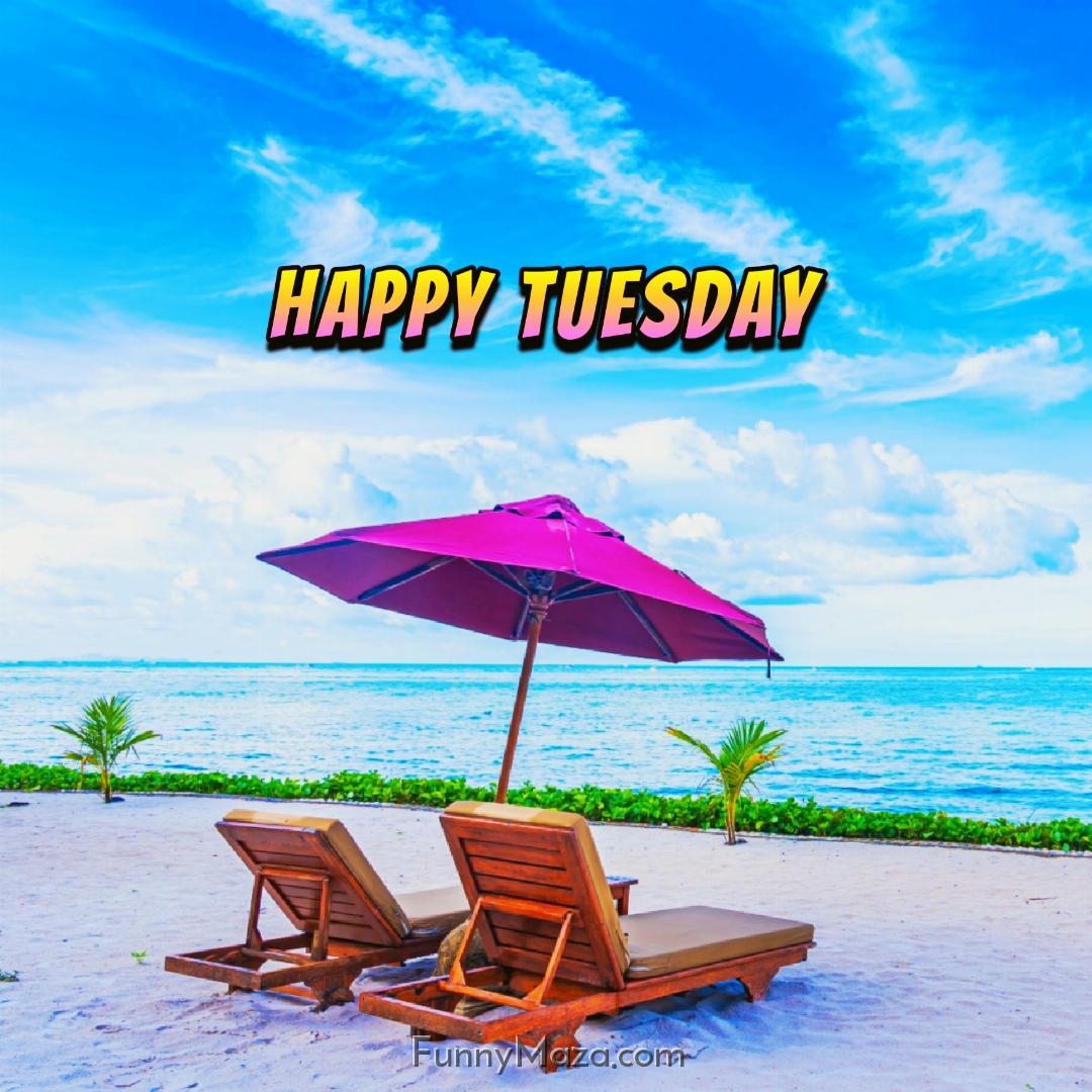 New Happy Tuesday Beach Images 2024 HD Download