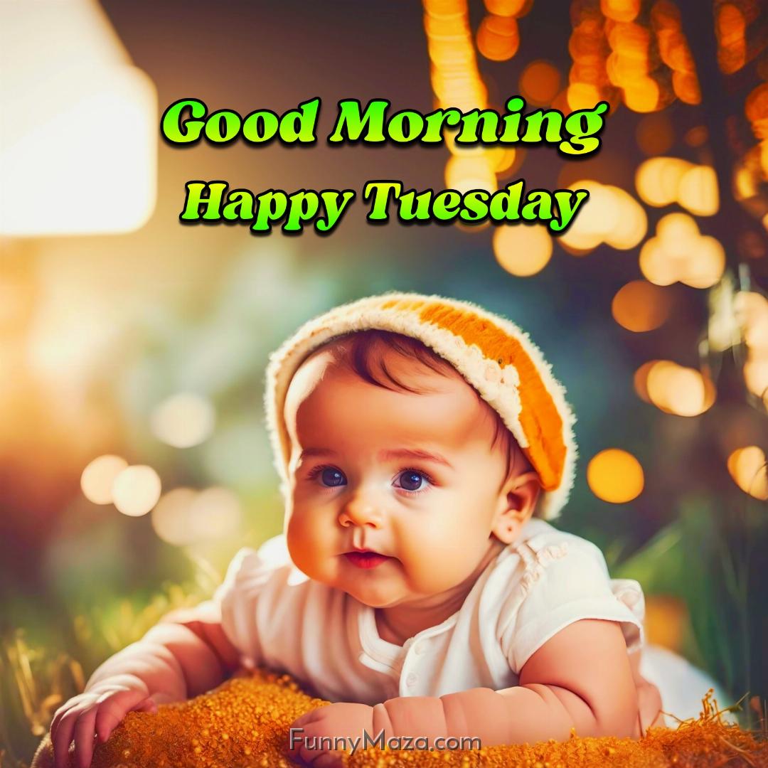 Beautiful Good Morning Happy Tuesday Baby Photos