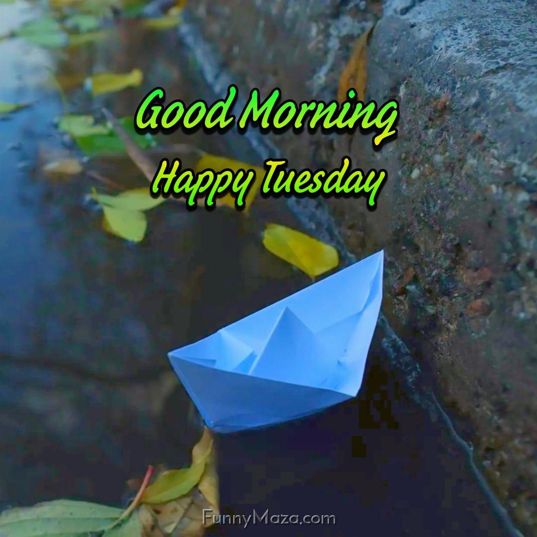 New Good Morning Happy Tuesday Rainy Images 2024 HD Download