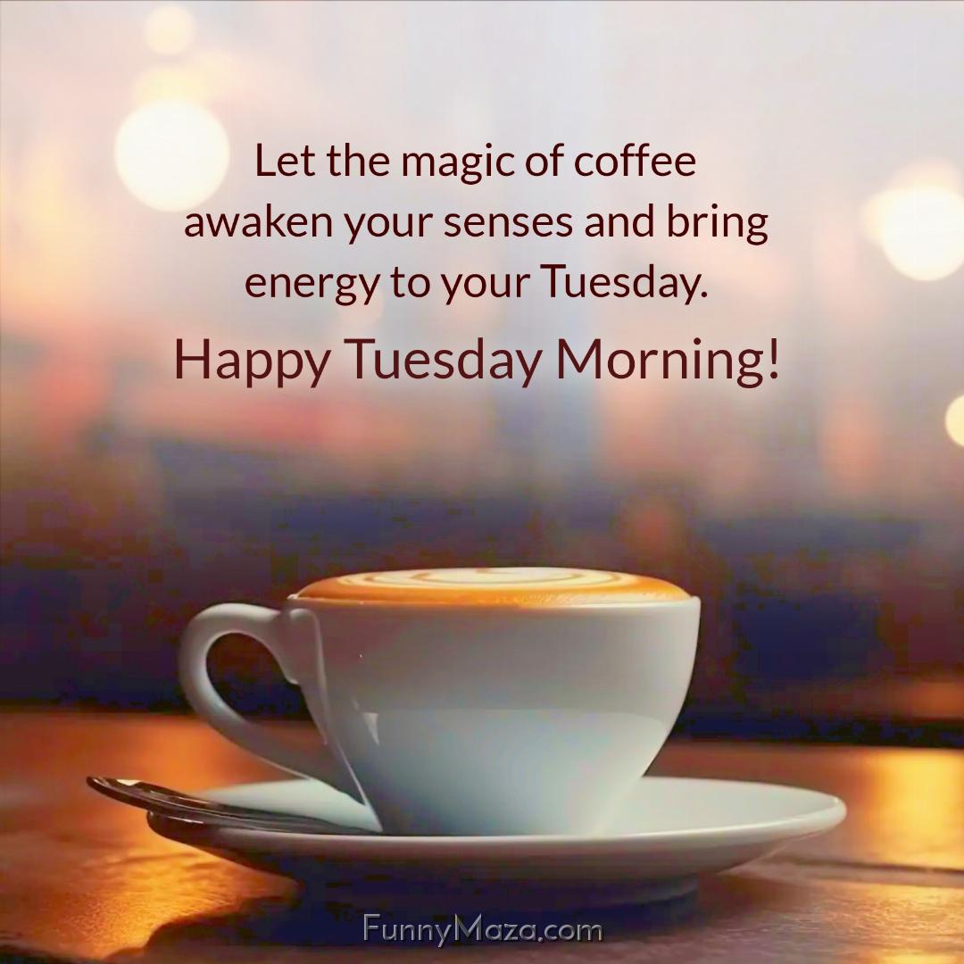 Let the magic of coffee awaken your senses and bring energy