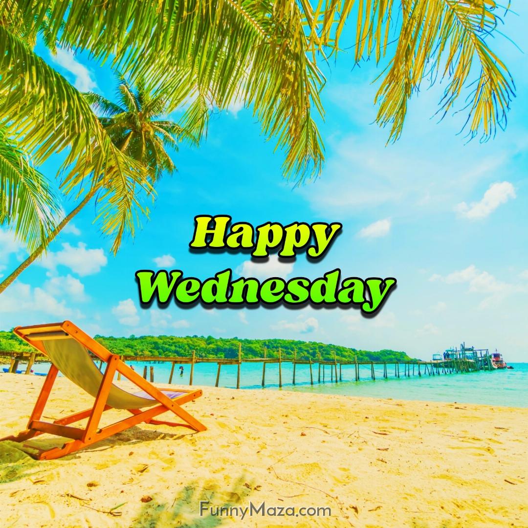 Happy Wednesday Beach 2024 Images