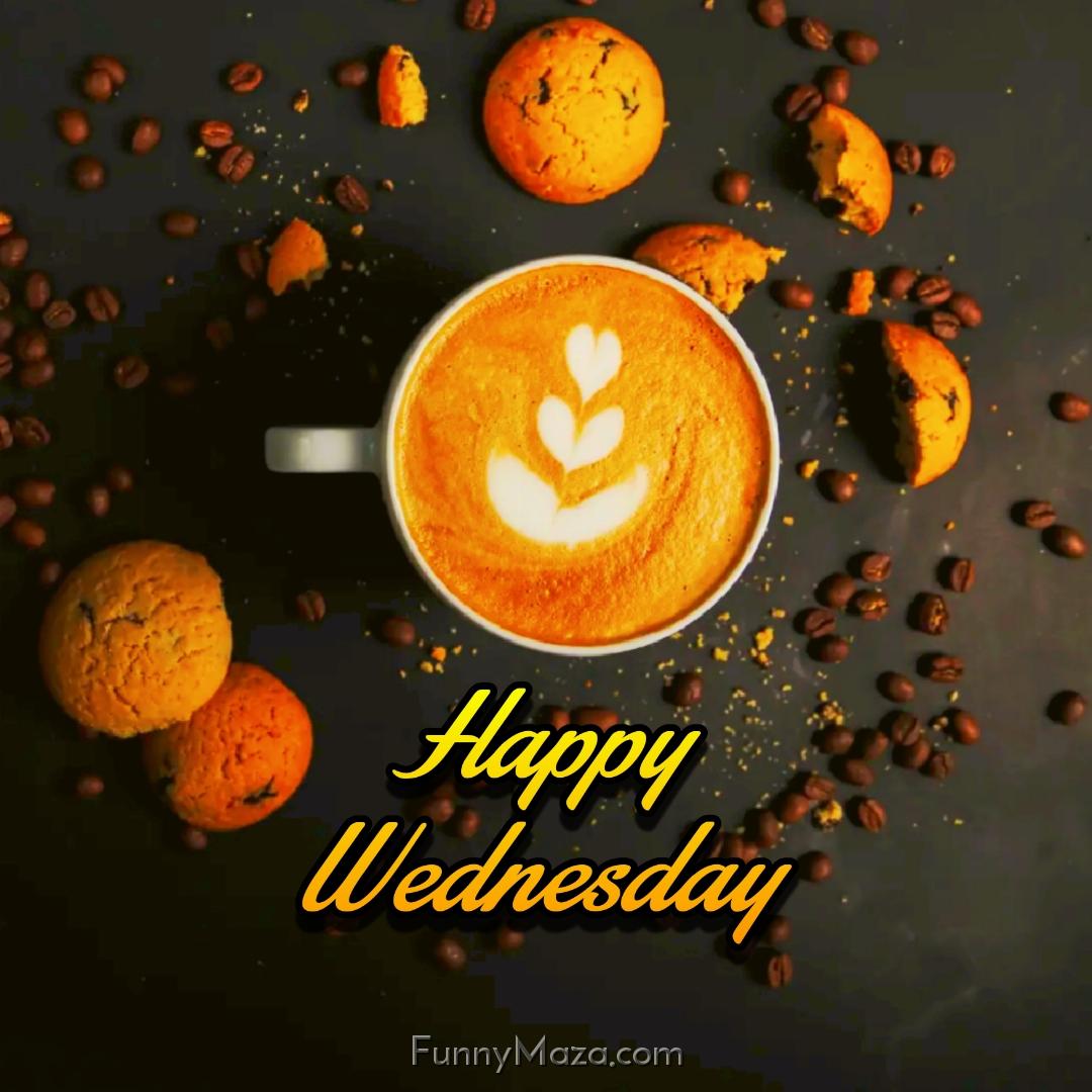 Happy Wednesday Coffee Wallpaper