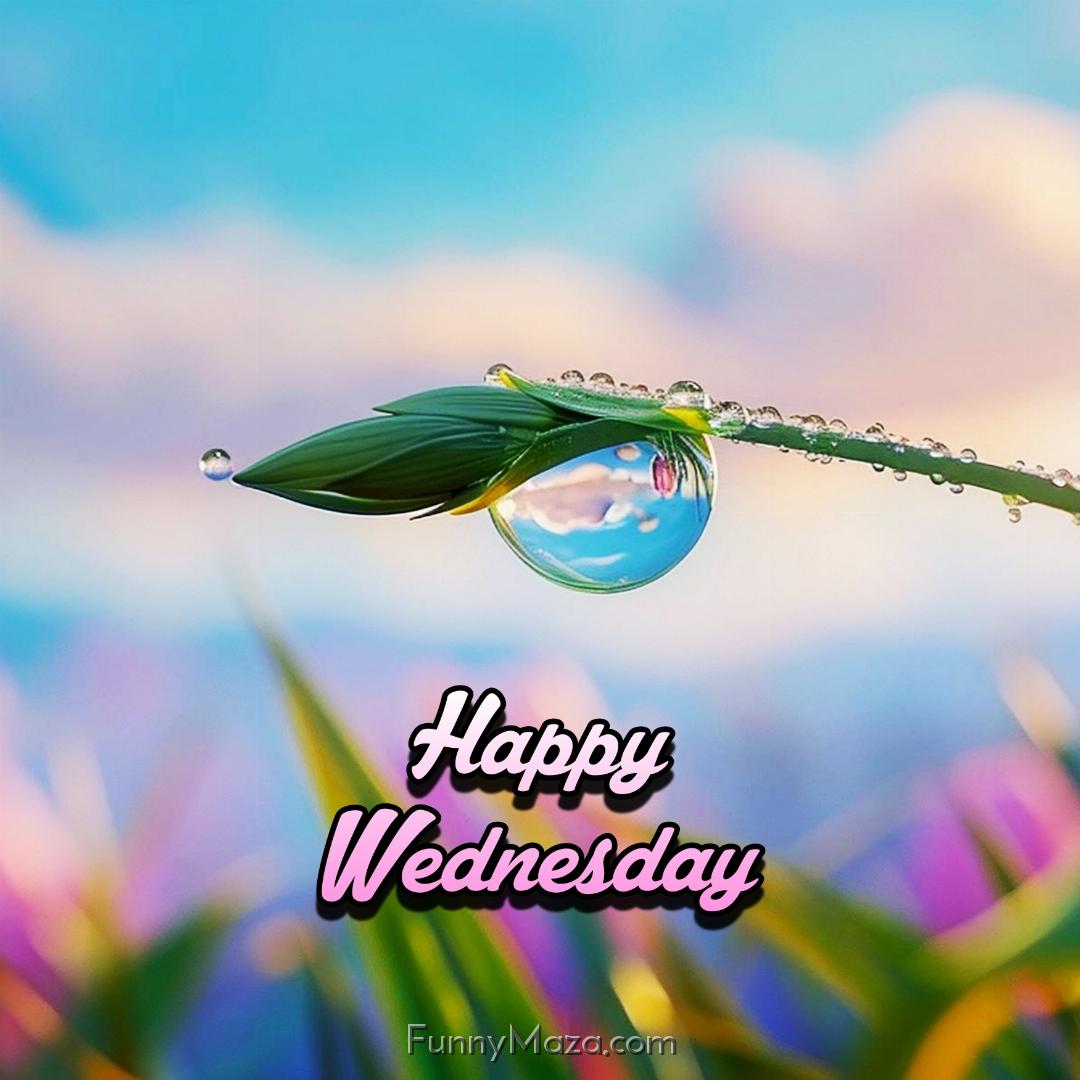 Happy Wednesday Dew Drops 2024 Images