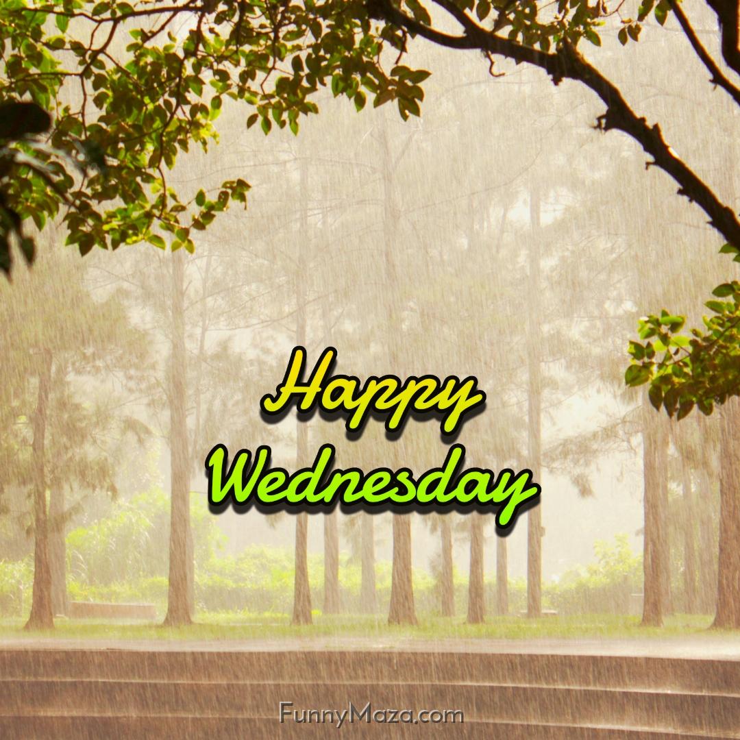 Happy Wednesday Rainy Images