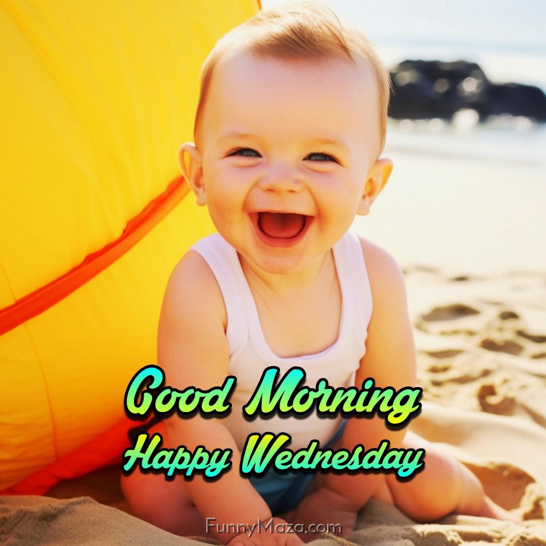 Good Morning Happy Wednesday Baby 2024 Images