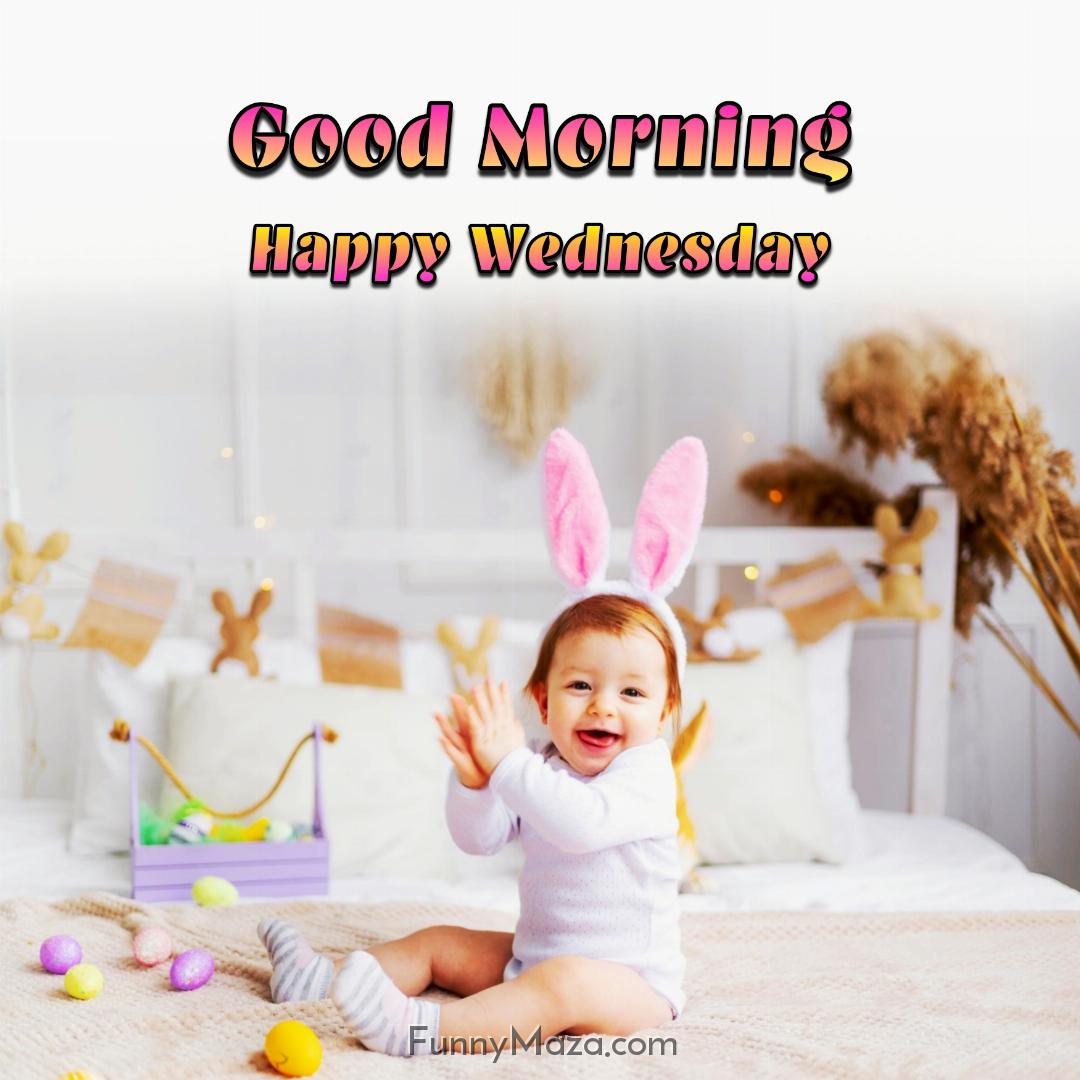 Good Morning Happy Wednesday Baby Images