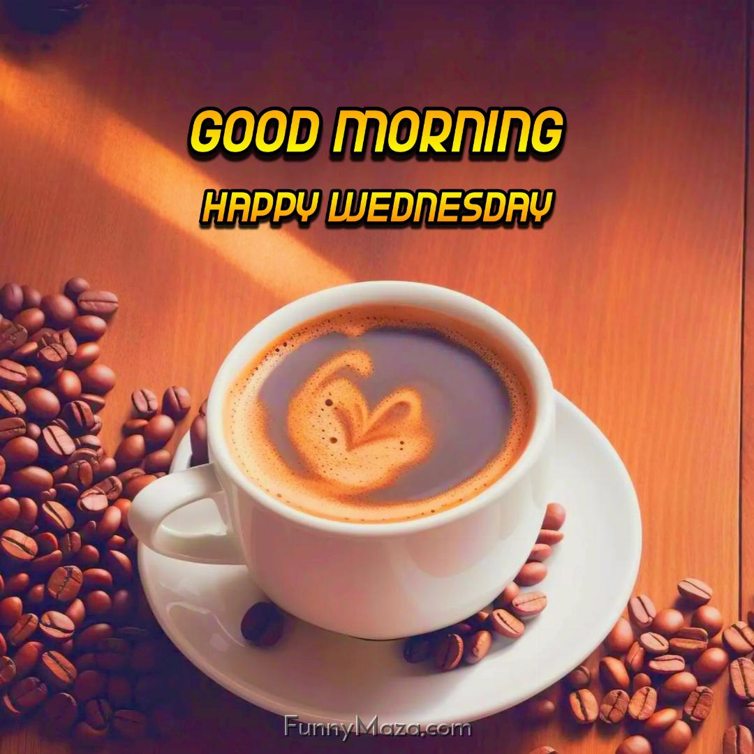 Good Morning Happy Wednesday Coffee 2024 Images