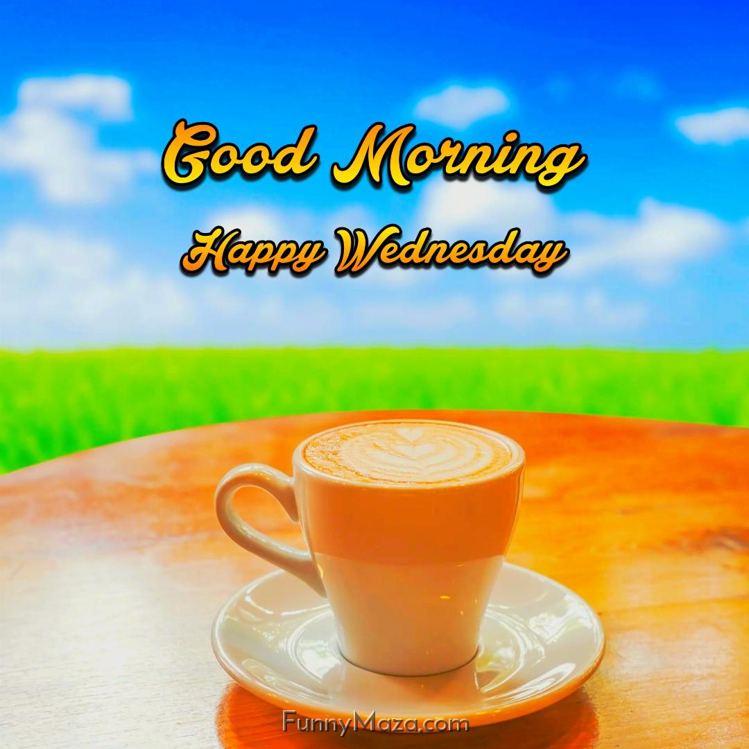 Good Morning Happy Wednesday Coffee Images