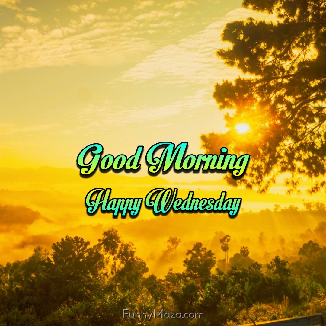 Good Morning Happy Wednesday Nature Wallpaper