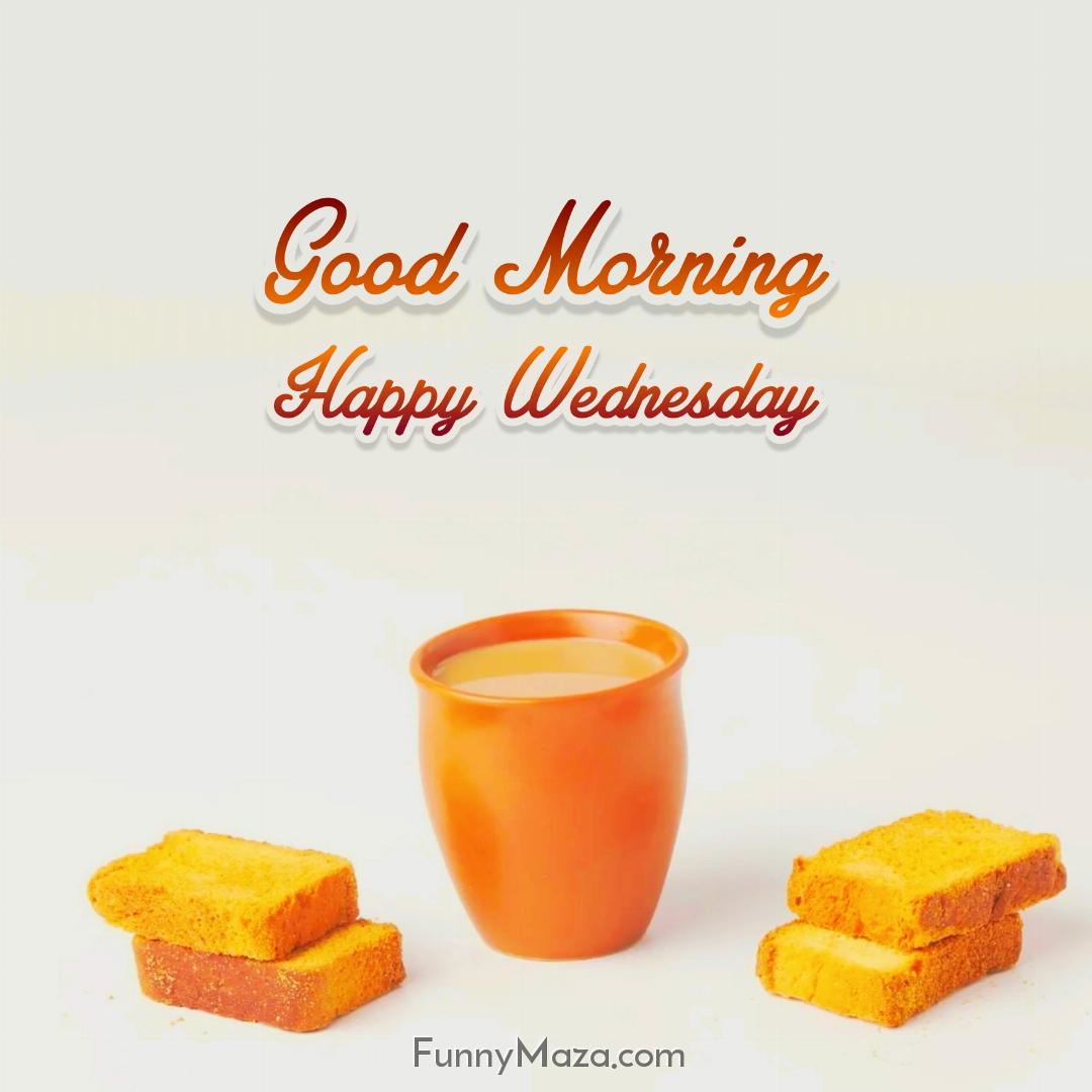 Good Morning Happy Wednesday Tea Images