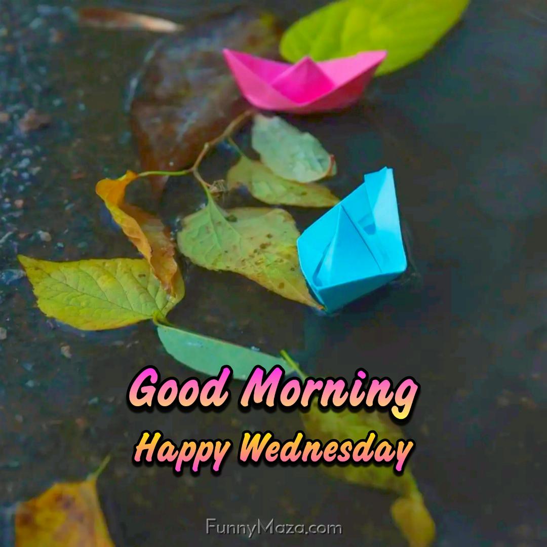 New Good Morning Happy Wednesday Rainy Images 2024 HD Download