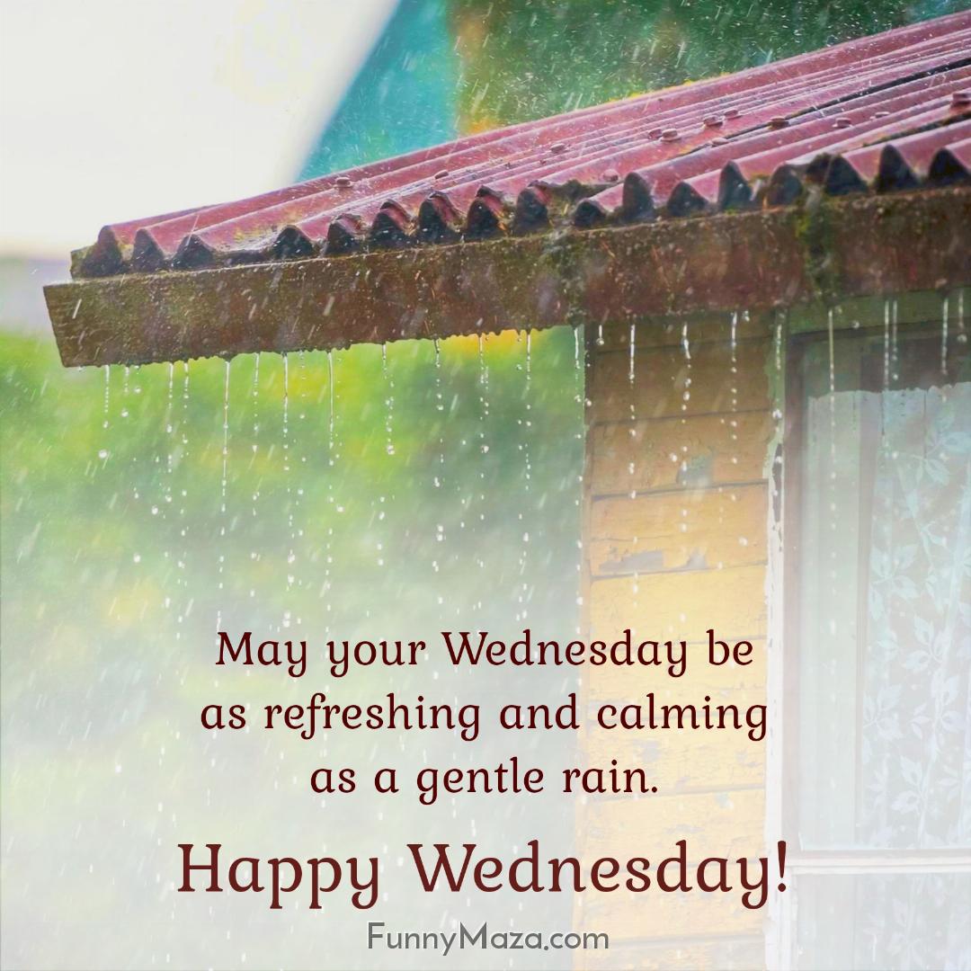 May your Wednesday be as refreshing and calming as a gentle